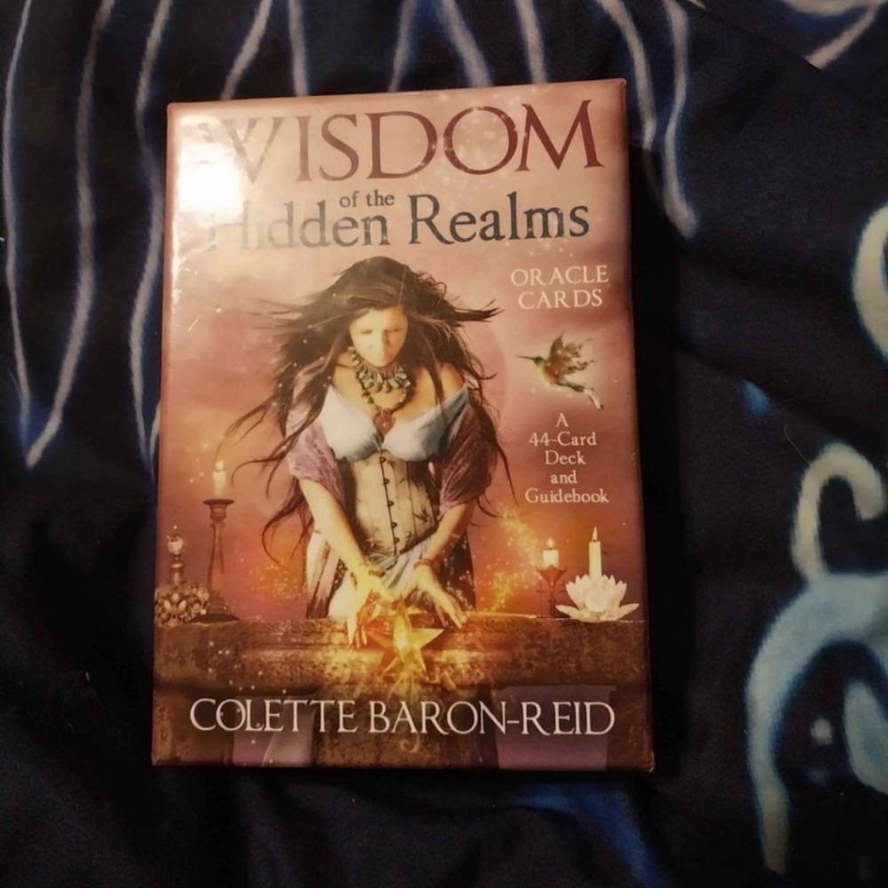 Wisdom of Hidden Realms Oracle Deck, multicolor, medium size cards and guidebook